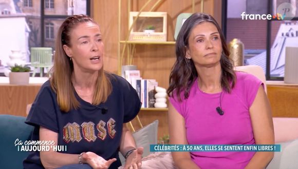 Bénédicte Delmas et Adeline Blondieau sur le plateau de "Ça commence aujourd'hui" ce mercredi 27 août 2025 face à Faustine Bollaert. (Capture d'écran).