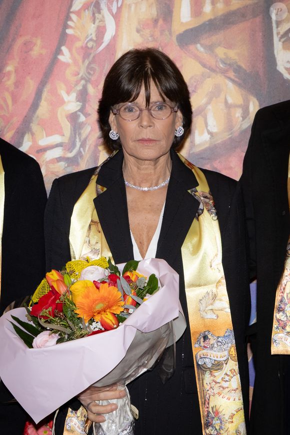 La princesse Stéphanie de Monaco - Soirée de clôture du 47ème Festival International du Cirque de Monte-Carlo sous le chapiteau de Fontvieille à Monaco, le 21 janvier 2025. © Olivier Huitel / Pool Monaco / Bestimage