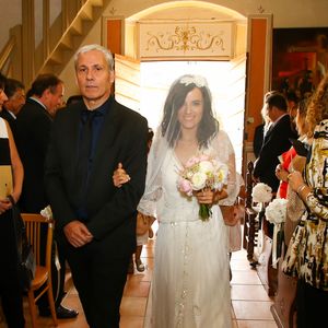 Exclusif - Prix spécial - Jo Jacotey (père de Alizée) - Mariage religieux en l'église de Villanova d' Alizée et Grégoire Lyonnet - Villanova le 18 juin 2016
© Olivier Huitel - Olivier Sanchez / Bestimage - Crystal