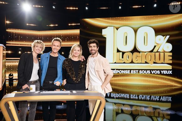 Exclusif - Sara Mortensen, Cyril Féraud, Flavie Flament, Agustín Galiana - Enregistrement de l'émission "100% Logique", présentée par Cyril Féraud et diffusée le 12 avril 2025 sur France 2. Le 17 décembre 2024
© Cyril Moreau / Bestimage