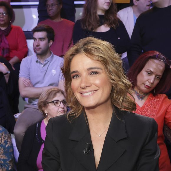 Exclusif - Pascale De La Tour Du Pin - Sur le plateau de l'émission "Face à Hanouna" diffusée le 10 février 2024 sur C8. © Jack Tribeca / Bestimage