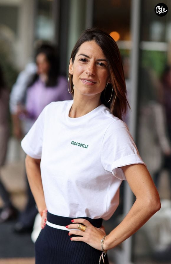 Hélène Mannarino au village lors des Internationaux de France de tennis de Roland Garros 2024 à Paris, France, le 30 mai 2024. © Jacovides-Moreau/Bestimage