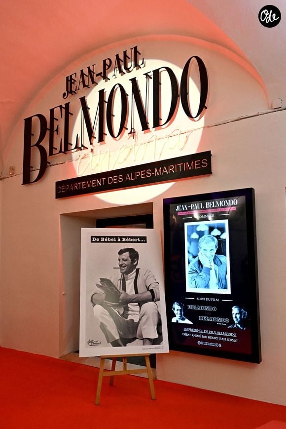 Exclusif - Paul Belmondo a inauguré le cinéma Jean-Paul Belmondo, situé au 16 place Garibaldi à Nice, le 25 novembre 2023 © Bruno Bebert/Bestimage