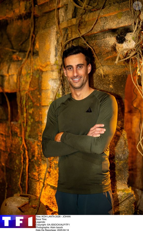 Johan dans "Koh-Lanta : les reliques du destin".