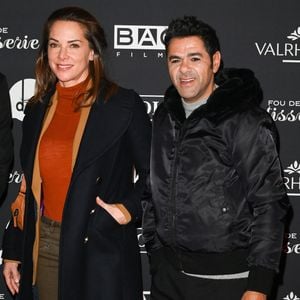 Mélissa Theuriau et son mari Jamel Debbouze - Première du film "A la belle étoile" au cinéma Le Grand Rex à Paris le 9 février 2023. © Coadic Guirec/Bestimage