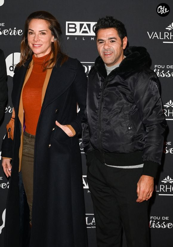 Mélissa Theuriau et son mari Jamel Debbouze - Première du film "A la belle étoile" au cinéma Le Grand Rex à Paris le 9 février 2023. © Coadic Guirec/Bestimage