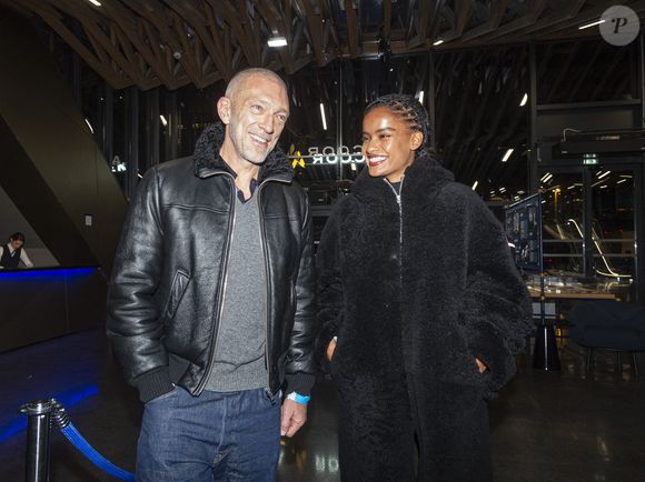 Vincent Cassel et Narah Baptista assistent aux combats de MMA, Professional Fighters League Europe (PFL) à l’accord Arena de Bercy, à Paris, le 7 mars 2024.
Photo : Pierre Perusseau / Bestimage
