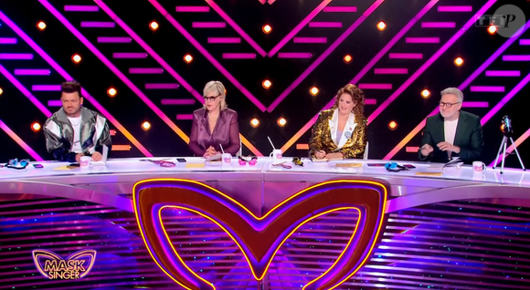 La Dame de Coeur, Deuxième prime de Mask Singer, capture d'écran TF1