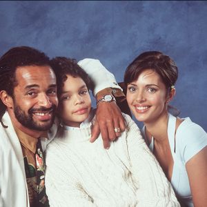 © Christophe Guibbaud/ABACA. 57289-3. Château de Brecourt-France, 11 février 1995. Photo du mariage de l'ancienne star du tennis Yannick Noah et de Heather Whyte.