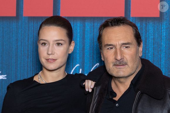 Adèle Exarchopoulos et Gilles Lellouche assistent à l'avant-première du film 'Chien 51' au Grand Rex le 13 octobre 2025 à Paris, France. Photo by Nasser Berzane/ABACAPRESS.COM