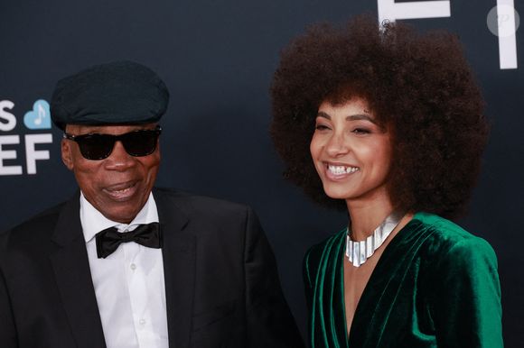 Milton Nascimento et Esperanza Spalding sur le tapis rouge de la 67e cérémonie des Grammy Awards qui s'est tenue au Crypto.com Arena à Los Angeles, CA, le 2 février 2025. Photo par Elyse Jankowski/SPUS/ABACAPRESS.COM