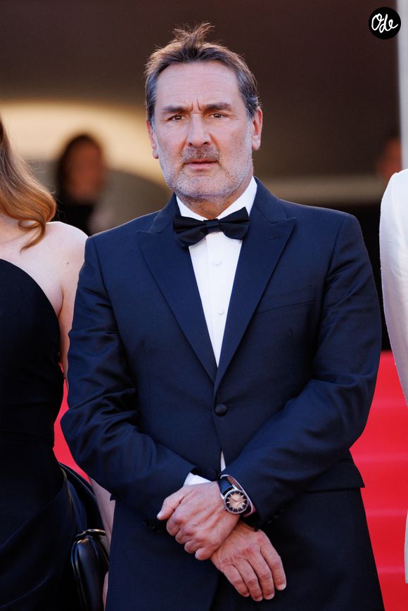 Sa fille Ava s'intéresse à l'univers du cinéma.

Gilles Lellouche (Montre Audemars Piguet) - Descente des marches du film « Moulin » lors du 79ème Festival International du Film de Cannes, le 17 mai 2026. © Moreau / Jacovides / Bestimage