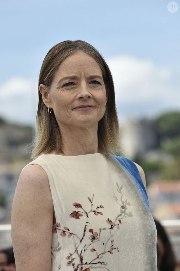 L'actrice realisatrice Jodie Foster, photocall de la 78e édition du Festival de Cannes le 21 mai 2025, pour le film Vie privee - Photo by Depoilly X/ANDBZ/ABACAPRESS.COM