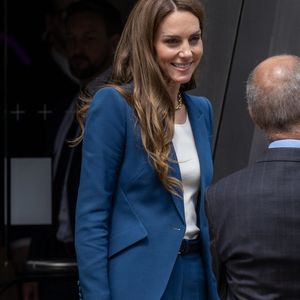 Catherine (Kate) Middleton, princesse de Galles, à la sortie du musée V&A East Storehouse à Londres, Royaume Uni, le 10 juin 2025. © Backgrid/Bestimage