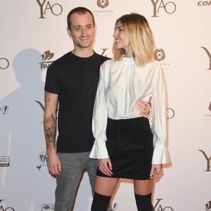 Hugo Clément et sa compagne Alexandra Rosenfeld (Miss France 2006) - Avant-première du film "Yao" au cinéma Le Grand Rex à Paris le 15 janvier 2019. © Coadic Guirec/Bestimage