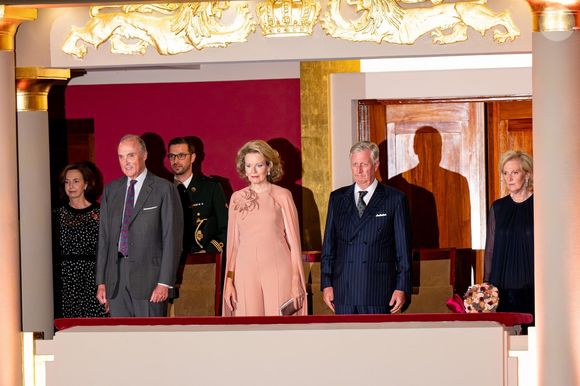 Bruxelles, BELGIQUE Les membres de la famille royale belge se sont réunis lors du concert annuel à Bruxelles, marquant le début des célébrations de la fête nationale pour 2025.



Sur la photo : Le roi Philippe de Belgique, Filip de Belgique, la reine Mathilde de Belgique, le prince Lorenz d'Autriche-Este, la princesse Astrid de Belgique. Le roi Philippe et la reine Mathilde de Belgique en compagnie du prince Lorenz d'Autriche-Este et de la princesse Astrid de Belgique, au concert de la Fête Nationale à Bruxelles. Backgrid USA / Bestimage