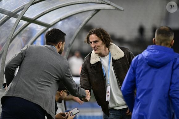Le journaliste Paul de Saint Sernin. - Match de Ligue 1 entre l'Olympique de Marseille et le Paris Saint-Germain (0-3) à Marseille le 27 octobre 2024.