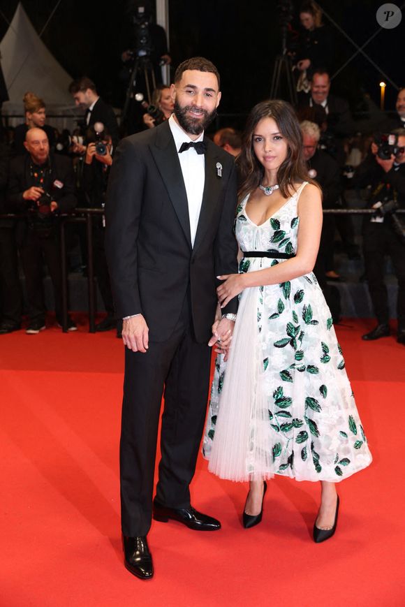 Karim Benzema et Lyna Khoudri assistent au tapis rouge de "13 Jours 13 Nuits" lors de la 78ème édition du Festival de Cannes au Palais des Festivals le 23 mai 2025 à Cannes, France. Photo de Jerome Domine/ABACAPRESS.COM