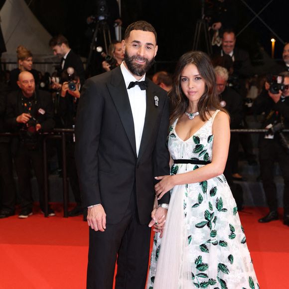 Karim Benzema et Lyna Khoudri assistent au tapis rouge de "13 Jours 13 Nuits" lors de la 78ème édition du Festival de Cannes au Palais des Festivals le 23 mai 2025 à Cannes, France. Photo de Jerome Domine/ABACAPRESS.COM