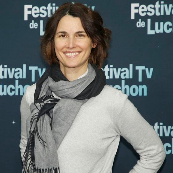 Eglantine Eméyé lors de la 24ème édition du festival TV de Luchon le 8 février 2022. © Christophe Aubert / Bestimage