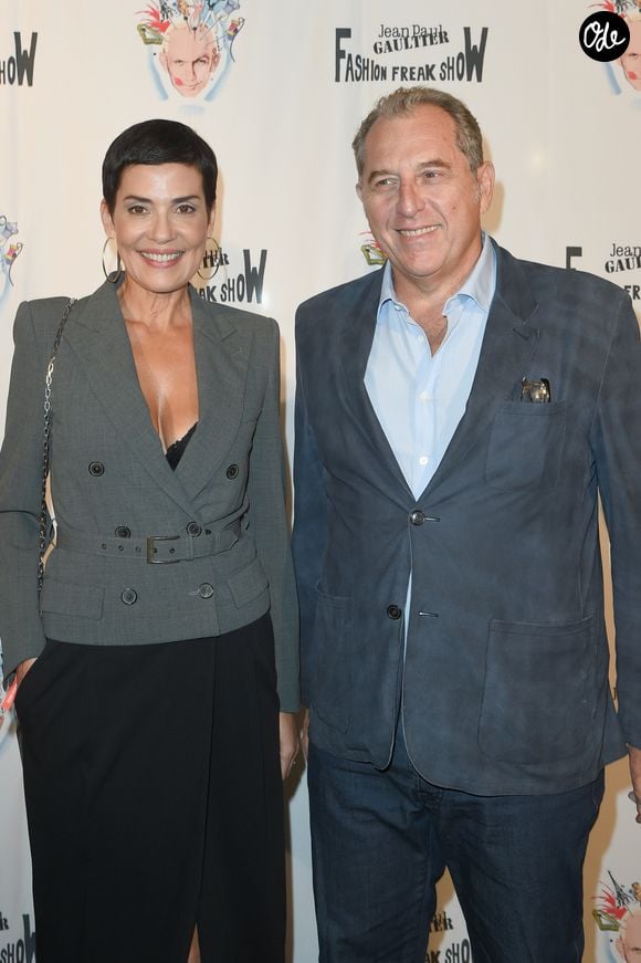 Cristina Cordula et son mari Frédéric Cassin à la générale de la comédie musicale de Jean-Paul Gaultier "Fashion Freak Show" au théâtre des Folies Bergère à Paris le 28 septembre 2018.
© Coadic Guirec / Bestimage