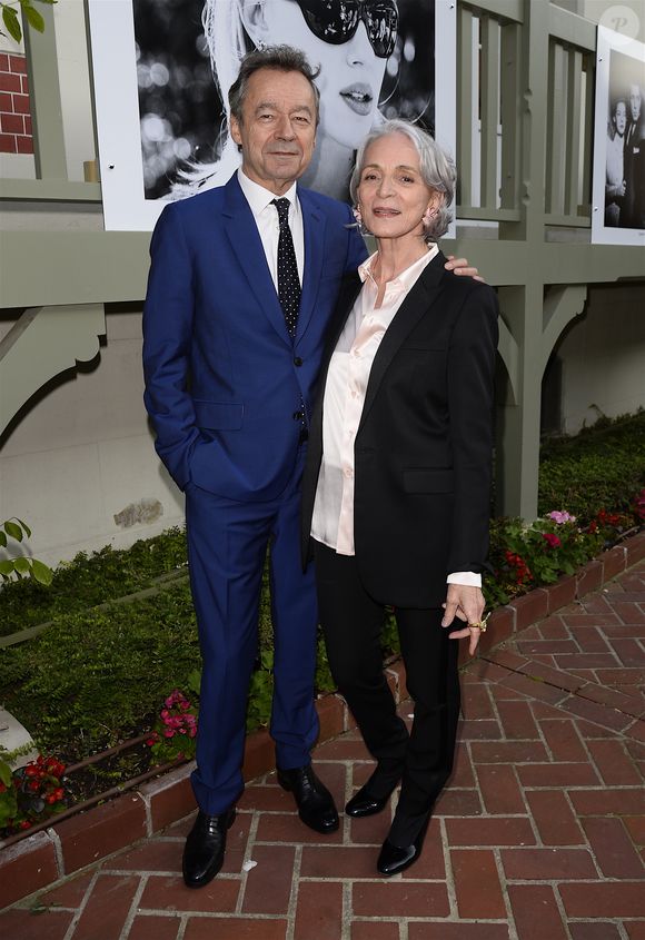Michel Denisot et sa femme Martine - Inauguration de l'hôtel Barrière Le Normandy à Deauville, le 18 juin 2016. 

© Coadic Guirec/Bestimage