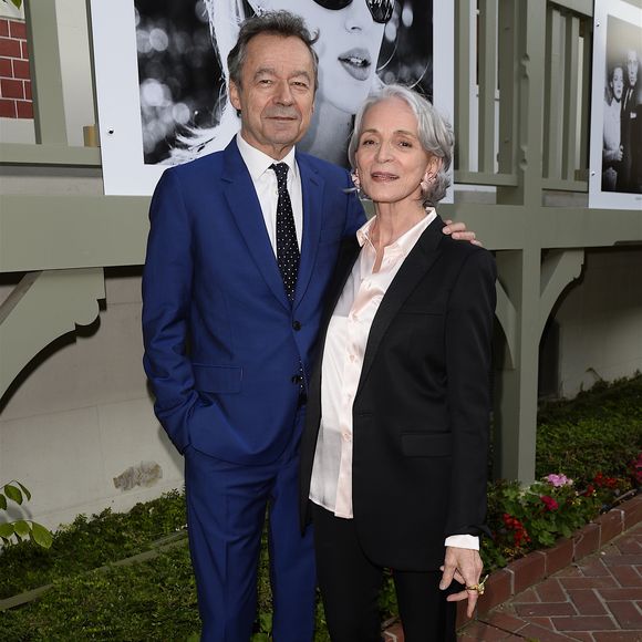 Michel Denisot et sa femme Martine - Inauguration de l'hôtel Barrière Le Normandy à Deauville, le 18 juin 2016. 

© Coadic Guirec/Bestimage