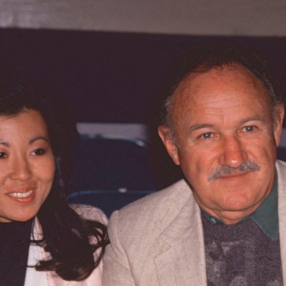 Gene Hackman et Betsy Arakawa en novembre 1989.  Laura Luongo/PIP-Landmark Media. Photo by Alamy/ABACAPRESS.COM