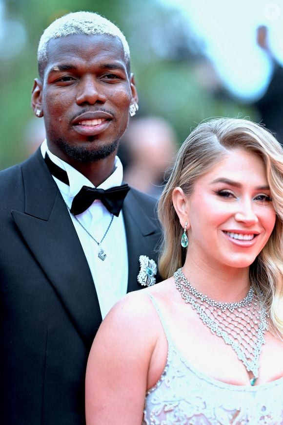 Zulay Pogba et Paul Pogba assistent au tapis rouge de Highest 2 Lowest lors de la 78ème édition du Festival de Cannes au Palais des Festivals le 19 mai 2025 à Cannes, France. Photo par Franck Castel/ABACAPRESS.COM