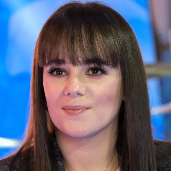 La chanteuse, danseuse et musicienne française Alizée participe à une émission de télévision le 24 février 2021 à Varsovie, en Pologne. Photo : Newspix/ABACAPRESS.COM