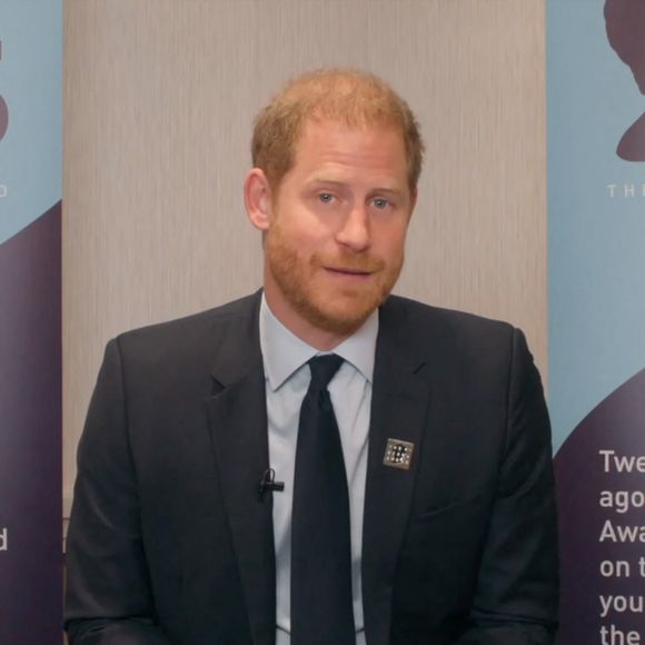 Le prince Harry, duc de Sussex, participe à la cérémonie de remise de prix caritatifs en ligne, Diana Awards le 6 décembre 2024
Picture supplied by JLPPA