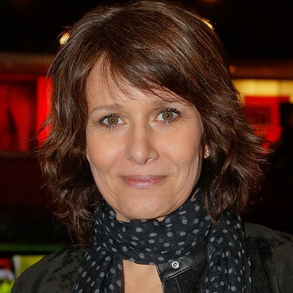 Carole Rousseau - Concert de Véronic Dicaire à l'Olympia à Paris. Le 18 février 2015. Photo par Christophe Clovis / Bestimage