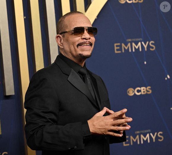 Ice-T arrive à la 77e cérémonie annuelle des Primetime Emmy Awards au Peacock Theater à Los Angeles le dimanche 14 septembre 2025. Photo by Chris Chew/UPI/ABACAPRESS.COM