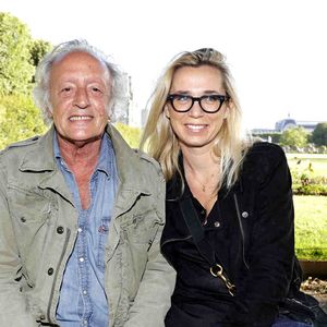 Didier Barbelivien avec sa femme Laure a l'inauguration de la 35e fete foraine des Tuileries au Jardin des Tuileries a Paris, France, le 24 juin 2018. Photo by Vim/ABACAPRESS.COM