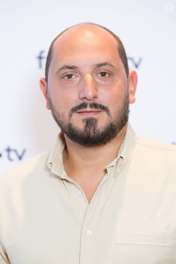 Karim Rissouli - Photocall de la conférence de presse de rentrée de France Télévisions au Pavillon Gabriel à Paris. Le 24 août 2021