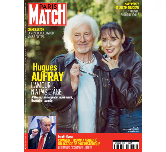 Couverture de "Paris Match" du 16 octobre 2025.