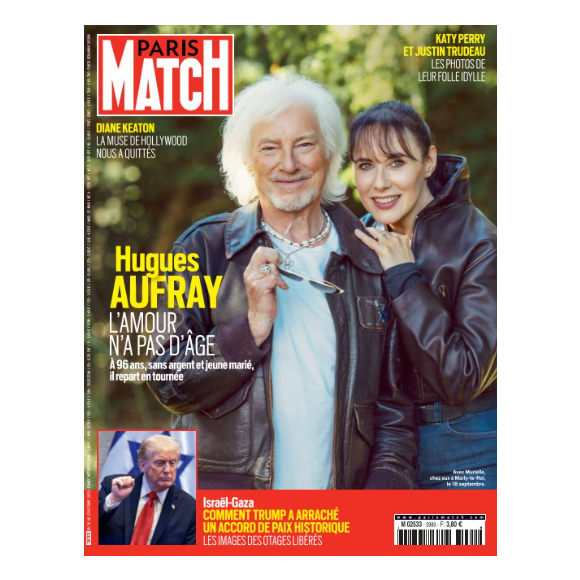 Couverture de "Paris Match" du 16 octobre 2025.