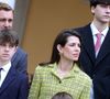 Son agent a publié plusieurs photo de Charlotte Casiraghi découvrant plusieurs exemplaire. 
Pierre Casiraghi, Charlotte Casiraghi et ses enfants Raphaël Elmaleh,  Balthazar Rassam - La famille princière monégasque dans la cour d'honneur du palais lors de la la fête nationale à Monaco le 19 novembre 2025. © Dominique Jacovides - Bruno Bebert / Bestimage