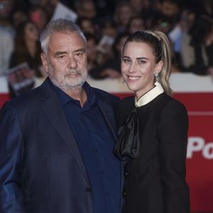 Luc Besson, Sarah Saldmann à la première du film "Dracula" de L.Besson lors de la 20ème édition du festival du film de Rome le 24 octobre 2025.