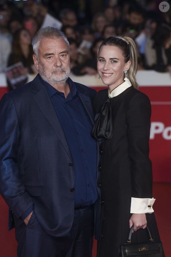 Luc Besson, Sarah Saldmann à la première du film "Dracula" de L.Besson lors de la 20ème édition du festival du film de Rome le 24 octobre 2025.