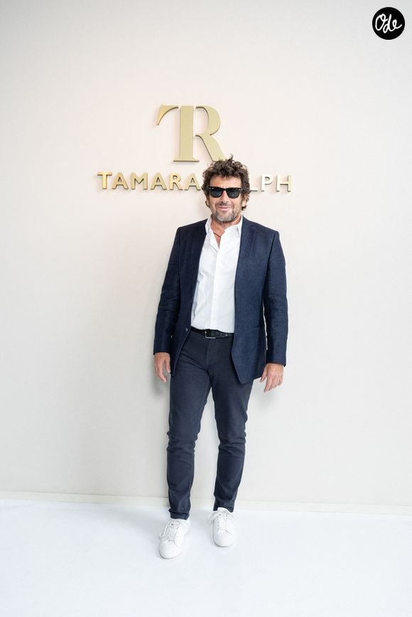 Patrick Bruel au défilé Tamara Ralph Haute Couture Automne / Hiver 2025-2026 dans le cadre de la Fashion Week de Paris (PFW), Palais de Tokyo, France, le 7 Juillet 2025. © Jeremy Melloul/Bestimage