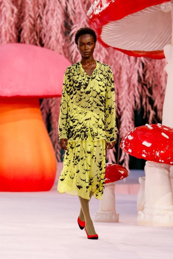 Josephen Akuei - Défilé Chanel "Collection Haute Couture Printemps/Eté 2026" lors de la Fashion Week de Paris (PFW) au Grand Palais, à Paris, France, le 27 janvier 2026.
Agence / Bestimage