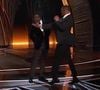 Moment de sidération aux Oscars 2022: Will Smith frappe Chris Rock sur scène le 27 mars 2022.
Bestimage