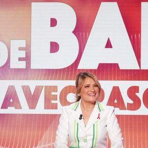 Exclusif - Pascale de La Tour du Pin, sur le plateau de l'émission " TPMP " présentée par C.Hanouna et diffusée en direct sur Youtube et sur toutes les box (SFR, FREE, Bouygues, MyCanal etc), Paris, France, le 21 mars 2025. © Jack Tribeca / Bestimage