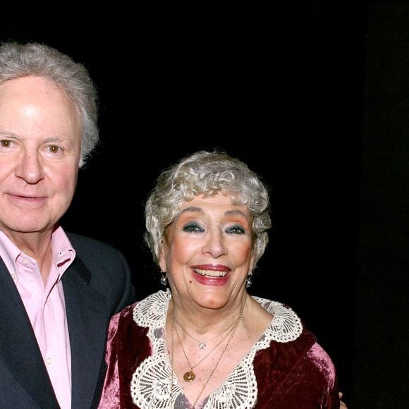 Michel Roux et Micheline Dax au théâtre St-Georges. © Laurent Zabulon/ABACA. 55642-9. Paris-France, 4 février 2004