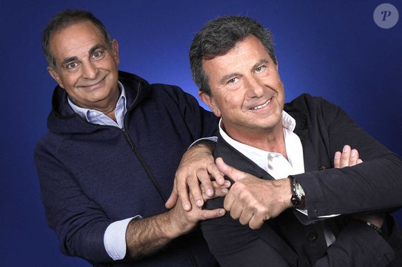 Pascal Bataille et Laurent Fontaine lors d'une séance photo à Paris, France, le 28 septembre 2022. Photo by Vim/ABACAPRESS.COM