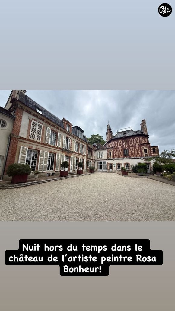 Capture d'écran du compte Instagram de Denis Brogniart.