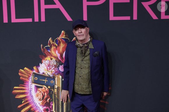 Le réalisateur Jacques Audiard sur le tapis rouge de la première du film Emilia Perez au Cinepolis Plaza Carso, le 15 janvier 2025 à Mexico City, Mexique. Photo par Ismael Rosas/ Eyepix Group/ABACAPRESS.COM