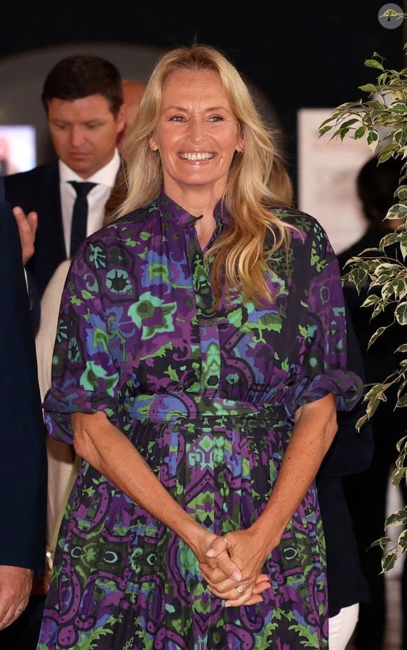 Elle y abordera "sans tabou, la sexualité, le sport, la ménopause, la beauté, les relations sociales…" Estelle Lefébure (marraine de l’édition) lors de la cérémonie de remise de prix du concours pédagogique "Oceano pour Tous" au musée Océanographique de Monaco, le 13 juin 2023. © Claudia Albuquerque/Bestimage