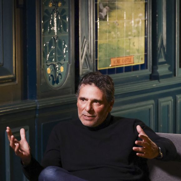Exclusif - Pascal Elbé pendant l’enregistrement d’Olympiascope, à l’Olympia, présenté par B.Montiel et diffusée le 28 avril 2025 sur Olympia TV, à l’Olympia à Paris, France. © Jack Tribeca/Bestimage